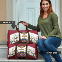 Latvia Travel Bag Symbol With Latvians Patterns - Wonder Print Shop