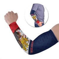 France Christmas Arm Sleeves Pere Noel And Pere Fouettard - Wonder Print Shop