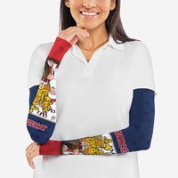 France Christmas Arm Sleeves Pere Noel And Pere Fouettard - Wonder Print Shop