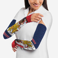 France Christmas Arm Sleeves Pere Noel And Pere Fouettard - Wonder Print Shop