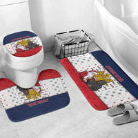 France Christmas Bathroom Set Pere Noel And Pere Fouettard - Wonder Print Shop