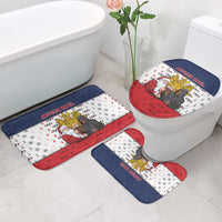 France Christmas Bathroom Set Pere Noel And Pere Fouettard - Wonder Print Shop