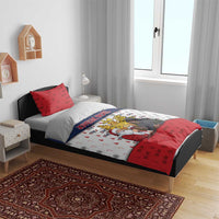 France Christmas Bedding Set Pere Noel And Pere Fouettard - Wonder Print Shop