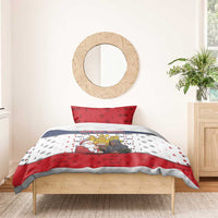 France Christmas Bedding Set Pere Noel And Pere Fouettard - Wonder Print Shop