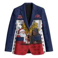 France Christmas Blazer Pere Noel And Pere Fouettard - Wonder Print Shop