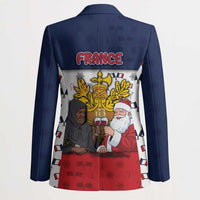 France Christmas Blazer Pere Noel And Pere Fouettard - Wonder Print Shop
