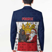 France Christmas Blazer Pere Noel And Pere Fouettard - Wonder Print Shop