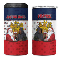 France Christmas 4 in 1 Can Cooler Tumbler Pere Noel And Pere Fouettard - Wonder Print Shop