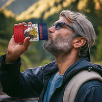 France Christmas 4 in 1 Can Cooler Tumbler Pere Noel And Pere Fouettard - Wonder Print Shop