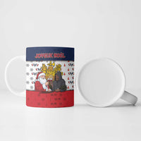 France Christmas Ceramic Mug Pere Noel And Pere Fouettard - Wonder Print Shop