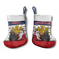 France Christmas Stocking Pere Noel And Pere Fouettard - Wonder Print Shop