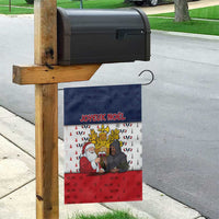 France Christmas Garden Flag Pere Noel And Pere Fouettard - Wonder Print Shop