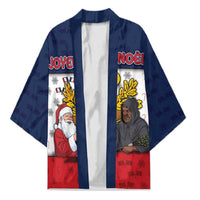 France Christmas Kimono Pere Noel And Pere Fouettard - Wonder Print Shop