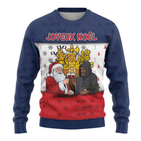 France Christmas Ugly Christmas Sweater Pere Noel And Pere Fouettard - Wonder Print Shop