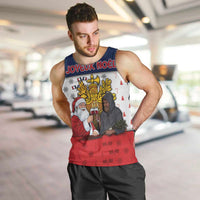 France Christmas Men Tank Top Pere Noel And Pere Fouettard - Wonder Print Shop