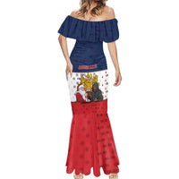 France Christmas Mermaid Dress Pere Noel And Pere Fouettard - Wonder Print Shop