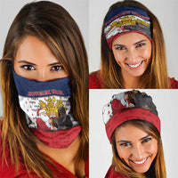 France Christmas Neck Gaiter Pere Noel And Pere Fouettard - Wonder Print Shop