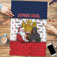 France Christmas Puzzle Pere Noel And Pere Fouettard - Wonder Print Shop