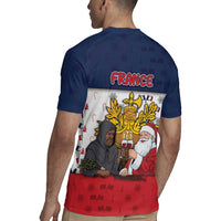 France Christmas Rugby Jersey Pere Noel And Pere Fouettard - Wonder Print Shop