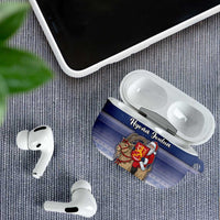 Finland Christmas AirPods Case Joulupukki With Coat Of Arms - Wonder Print Shop