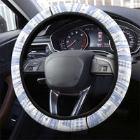 Finland Christmas Steering Wheel Cover Joulupukki With Coat Of Arms - Wonder Print Shop