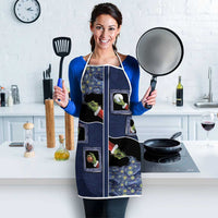 Western Yoke Apron Grinch Art Parody Christmas - Wonder Print Shop