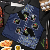Western Yoke Apron Grinch Art Parody Christmas - Wonder Print Shop