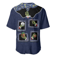 Western Yoke Baseball Jersey Grinch Art Parody Christmas - Wonder Print Shop