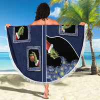 Western Yoke Beach Blanket Grinch Art Parody Christmas - Wonder Print Shop