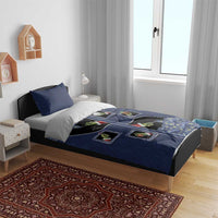 Western Yoke Bedding Set Grinch Art Parody Christmas - Wonder Print Shop