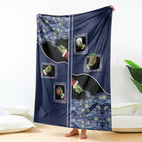 Western Yoke Blanket Grinch Art Parody Christmas - Wonder Print Shop