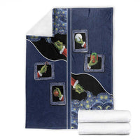 Western Yoke Blanket Grinch Art Parody Christmas - Wonder Print Shop