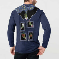 Western Yoke Button Sweatshirt Grinch Art Parody Christmas - Wonder Print Shop
