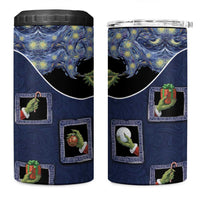 Western Yoke 4 in 1 Can Cooler Tumbler Grinch Art Parody Christmas - Wonder Print Shop