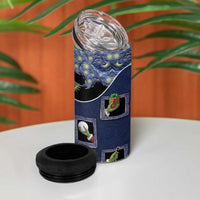 Western Yoke 4 in 1 Can Cooler Tumbler Grinch Art Parody Christmas - Wonder Print Shop