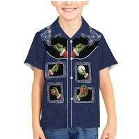 Western Yoke Family Matching Mermaid Dress and Hawaiian Shirt Grinch Art Parody Christmas - Wonder Print Shop