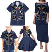 Western Yoke Family Matching Puletasi and Hawaiian Shirt Grinch Art Parody Christmas - Wonder Print Shop