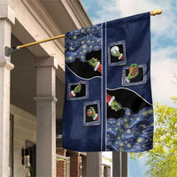 Western Yoke Garden Flag Grinch Art Parody Christmas - Wonder Print Shop