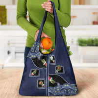 Western Yoke Grocery Bag Grinch Art Parody Christmas - Wonder Print Shop