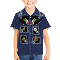 Western Yoke Hawaiian Shirt Grinch Art Parody Christmas - Wonder Print Shop