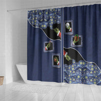 Western Yoke Shower Curtain Grinch Art Parody Christmas - Wonder Print Shop