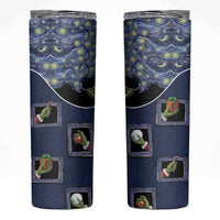 Western Yoke Skinny Tumbler Grinch Art Parody Christmas - Wonder Print Shop