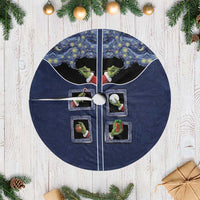 Western Yoke Tree Skirt Grinch Art Parody Christmas - Wonder Print Shop