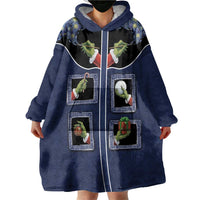 Western Yoke Wearable Blanket Hoodie Grinch Art Parody Christmas - Wonder Print Shop