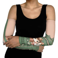 Western Yoke Arm Sleeves Rabbit Howdy Christmas - Wonder Print Shop