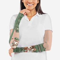 Western Yoke Arm Sleeves Rabbit Howdy Christmas - Wonder Print Shop