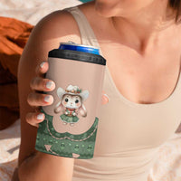 Western Yoke 4 in 1 Can Cooler Tumbler Rabbit Howdy Christmas - Wonder Print Shop
