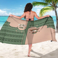 Western Yoke Sarong Rabbit Howdy Christmas - Wonder Print Shop