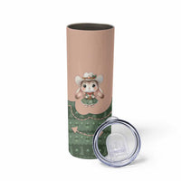 Western Yoke Skinny Tumbler Rabbit Howdy Christmas - Wonder Print Shop