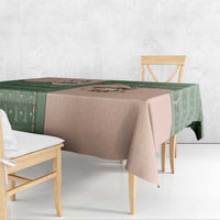 Western Yoke Tablecloth Rabbit Howdy Christmas - Wonder Print Shop